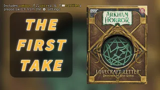 First TakeArkham Horror: Lovecraft Letter | Challenge the limits of your sanity! #詭鎮奇談 #克蘇魯情書