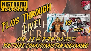Mista Rau Gaming LIVE! Ashes Reborn: Tristan vs. Harold (Rematch)