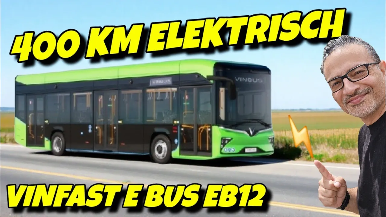 Das Ende für den Dieselbus? Der VinFast E Bus EB12 fährt 400 km elektrisch. #vinfastebus