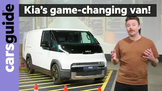 Kia PV5 2026 review Australia: Cargo | Game-changing EV van arrives to tackle Ford e-Transit Custom
