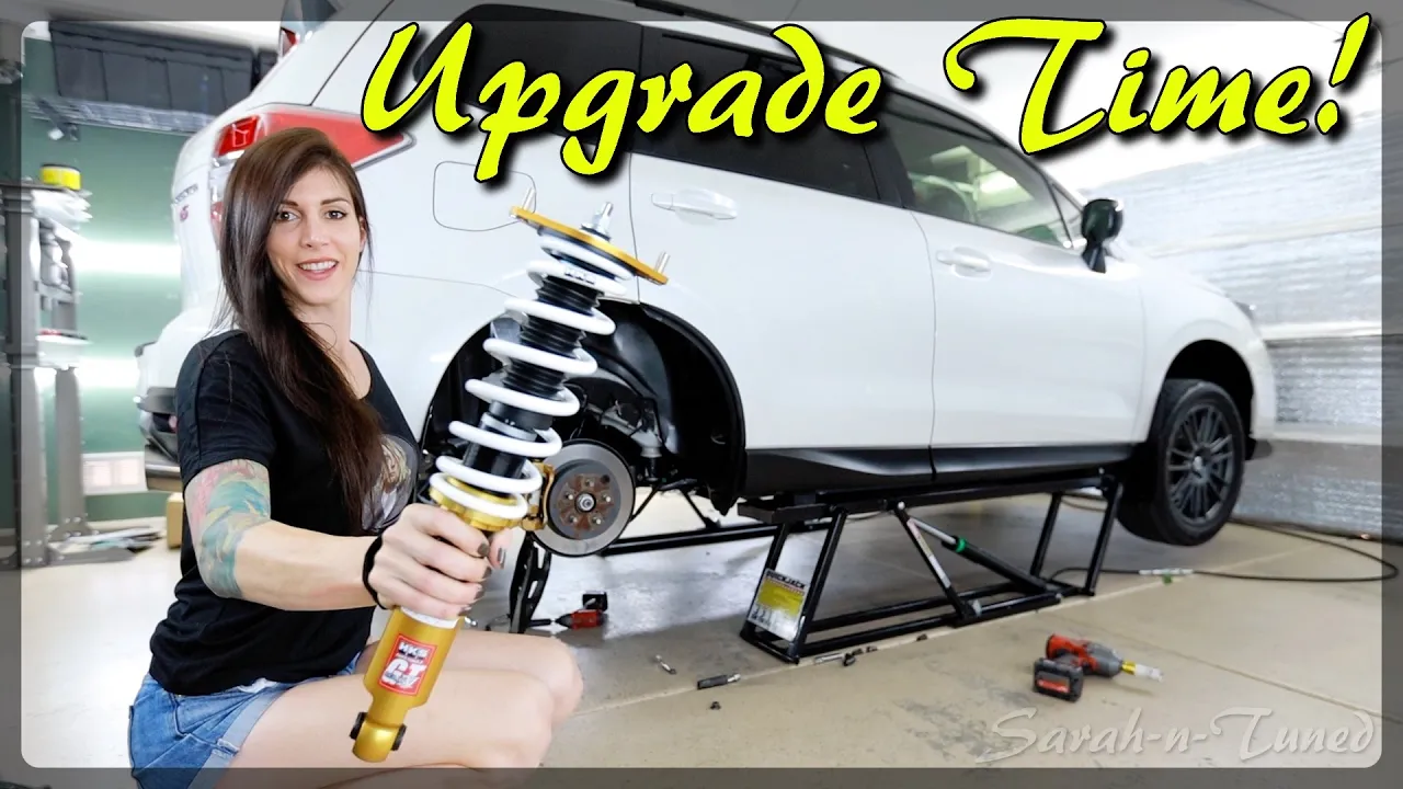 Finally! I Installed Coilovers on Forester Gump! // HKS Hipermax IV-GT