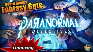 Hands only - Unboxing | Paranormal Detectives (2019) | Boardgame - Brettspiel