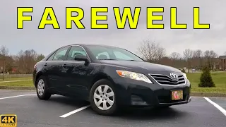 Saying GOODBYE to my 2010 Toyota Camry! | Farewell Review + Archive Footage from our 2013 Review!
