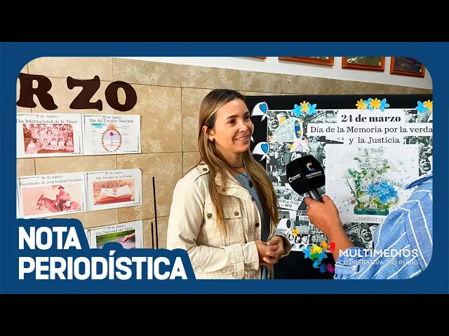 ACTO POR EL 24 DE MARZO EN EL IPEM 172 "JOSÉ HERNÁNDEZ"