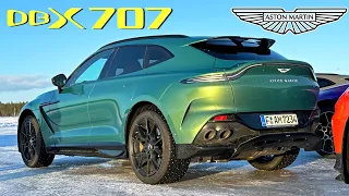 Aston Martin DBX 707 // REVIEW on FROZEN LAKE