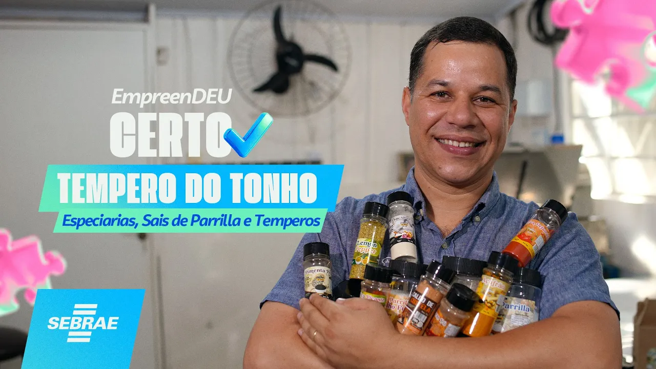 Vídeo de Tempero do Tonho