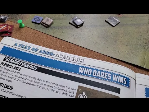 A Feat of Arms LNLT Falklands expansion game play note