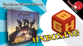 Boardgame Heaven Unboxing 186: Chainsomnia (Japanime Games)