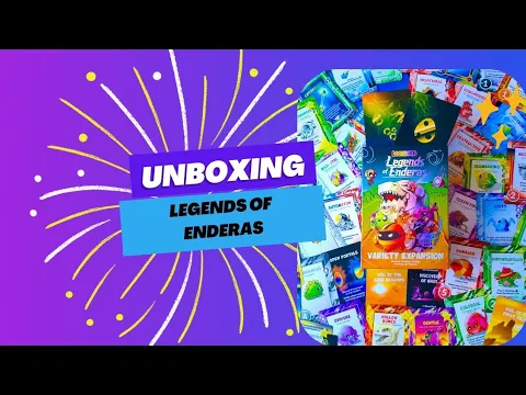 Unboxing Doomlings expansion - Legends of Enderas