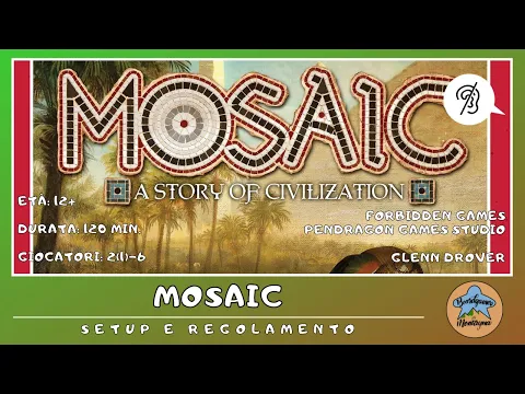 Mosaic - setup e regolamento in italiano (tutorial) [SUB ITA]