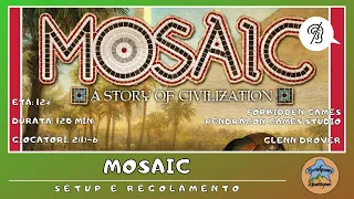 Mosaic - setup e regolamento in italiano (tutorial) [SUB ITA]