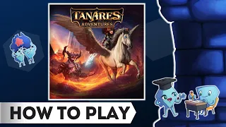 Arena: The Contest – Tanares Adventures🧝. How to Play Board Game, with Tarrant and Stella