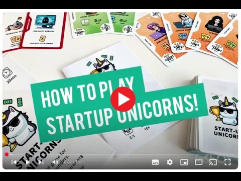 How to play: Startup Unicorns!