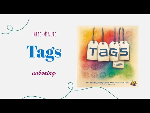 TAGS - 3-Minute Unboxing
