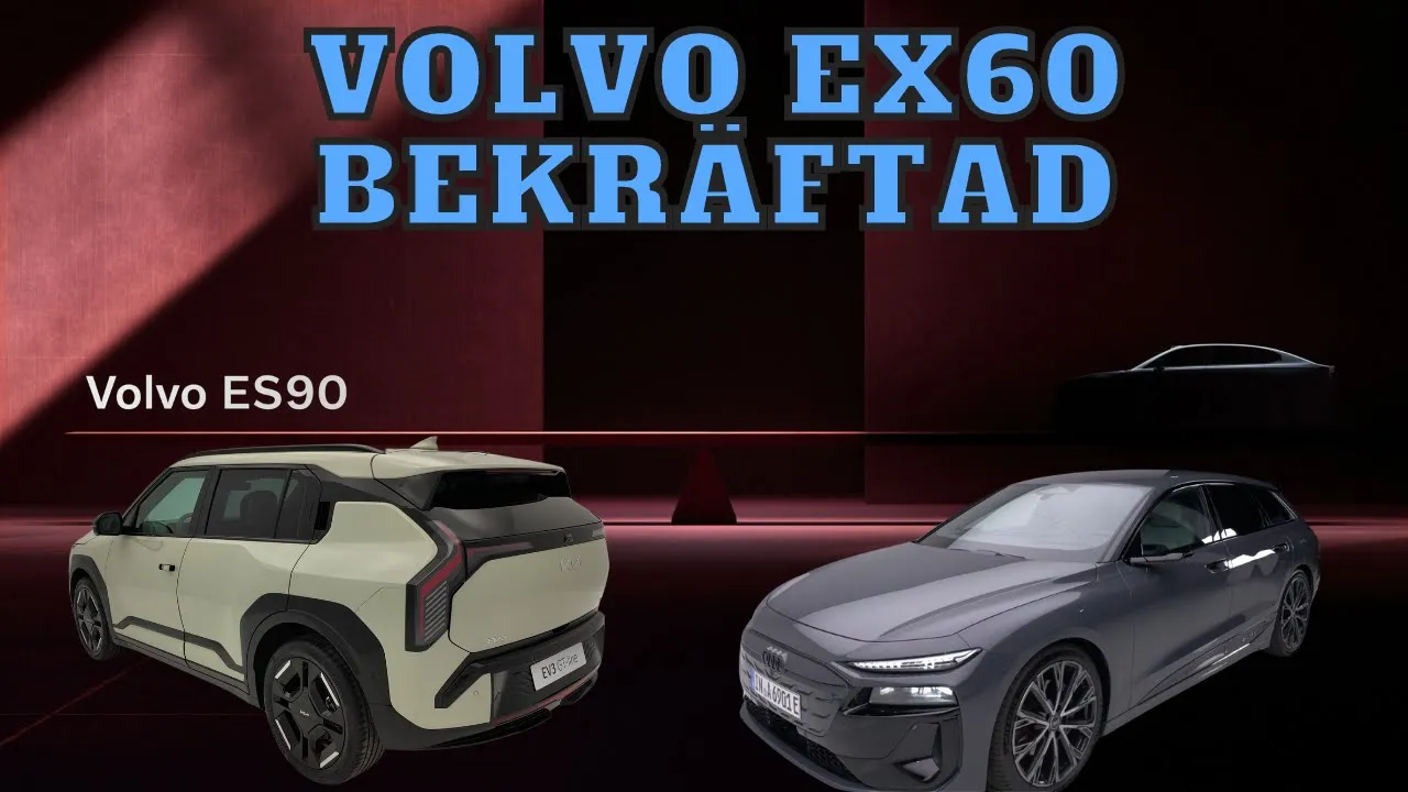 Nyheter Volvo ES90/EX60/V2X, Kia EV3 & Audi A6 svenska priser | Elbilsmagasinet