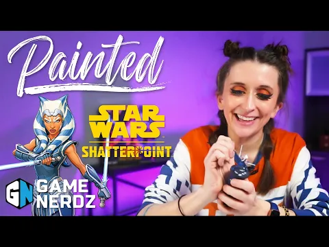 Painting Ahsoka from Star Wars: Shatterpoint Miniatures Game