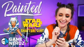 Painting Ahsoka from Star Wars: Shatterpoint Miniatures Game