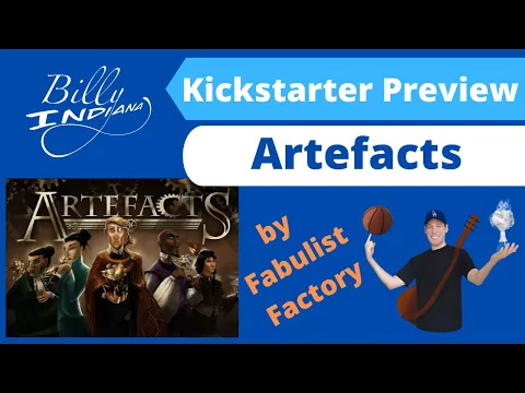 Artefacts Board Game Kickstarter Preview and Giveaway Information