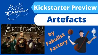 Artefacts Board Game Kickstarter Preview and Giveaway Information
