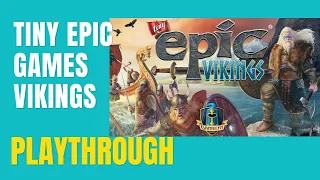 Playing Tiny Epic Games Vikings
