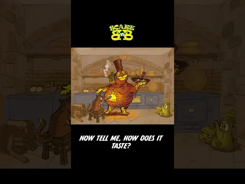 Scare BnB Behind The Card Art(Kitchen)