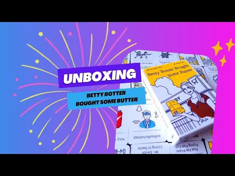 Unboxing Betty Botter Bought Some Butter - Playte Games