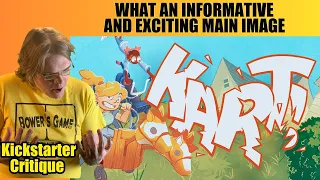 Kart - Leder Games Takes Racing Downhill?! - Kickstarter Critique Review