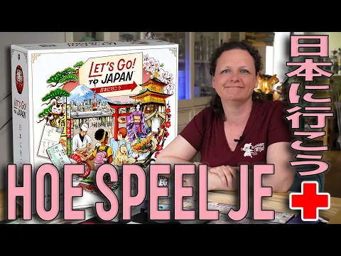 Let's go to Japan - Speluitleg - Boardgame Ninja - AEG (Nederlands) - Let's go! to Japan