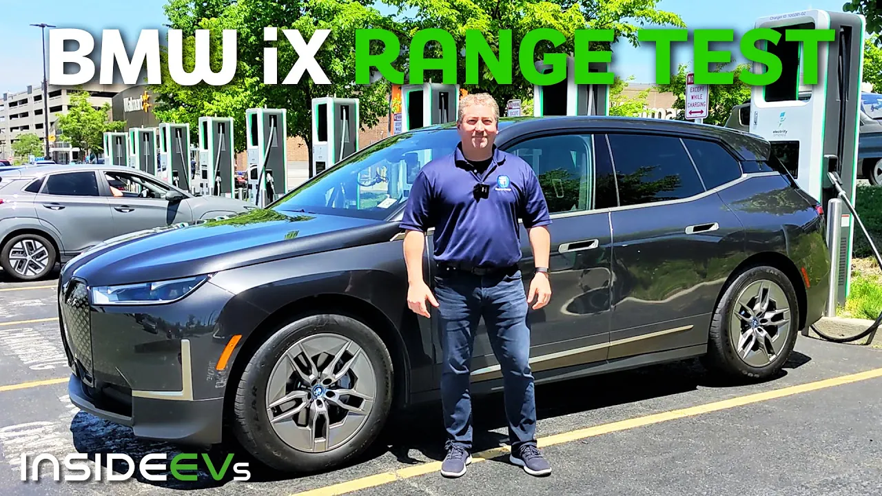 2022 BMW iX: InsideEVs 70 MPH Range Test