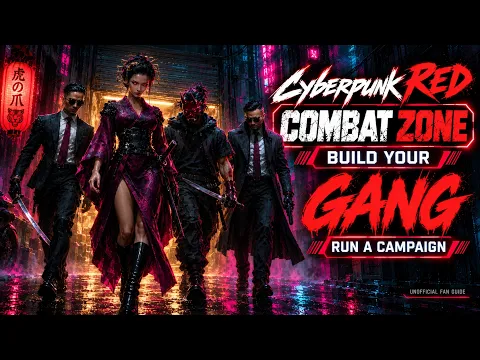 Cyberpunk RED: Combat Zone — How to Build Your Gang and Run a Campaign