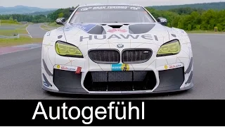 BMW M6 GT3 585 hp Sound Racetrack Exterior/Interior