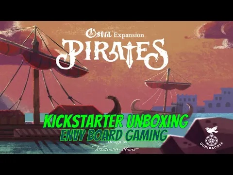Ostia Pirates Kickstarter Unboxing