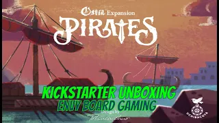 Ostia Pirates Kickstarter Unboxing