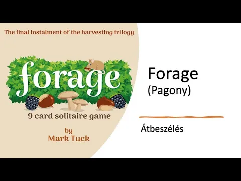 Robert SoloPlay - Forage (Pagony) - Átbeszélés