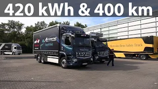 Mercedes eActros review & charging test