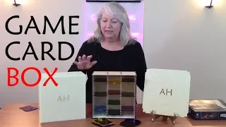 How to Design and Laser Cut a Game Card Storage Box