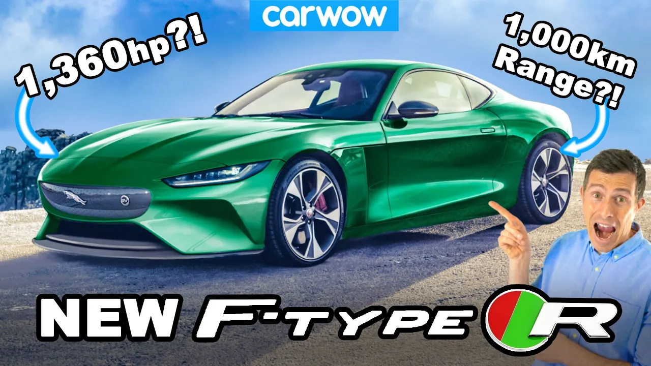New Jaguar F-Type R - an EV with 1,360hp and 1,000KM range?