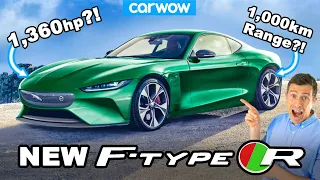 New Jaguar F-Type R - an EV with 1,360hp and 1,000KM range?