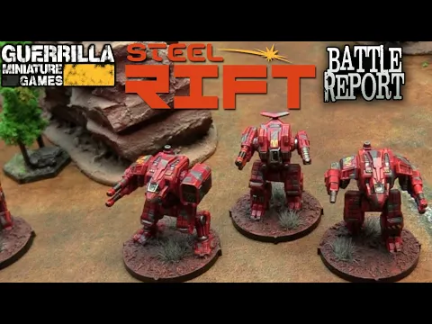 STEEL RIFT Battle Report - Corporates vs. Freelancers - 150 Tons