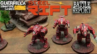 STEEL RIFT Battle Report - Corporates vs. Freelancers - 150 Tons
