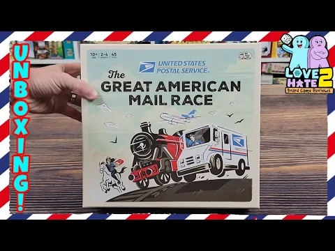 Unboxing of USPS: The Great American Mail Race | Big Potato Games