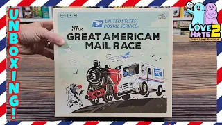 Unboxing of USPS: The Great American Mail Race | Big Potato Games