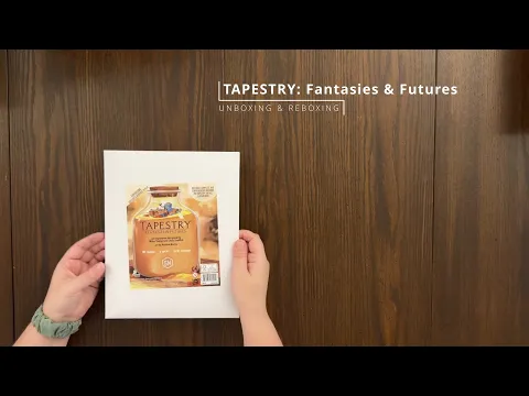 Tapestry: Fantasies & Futures Board Game Expansion - Unboxing and Reboxing - What's in the Box