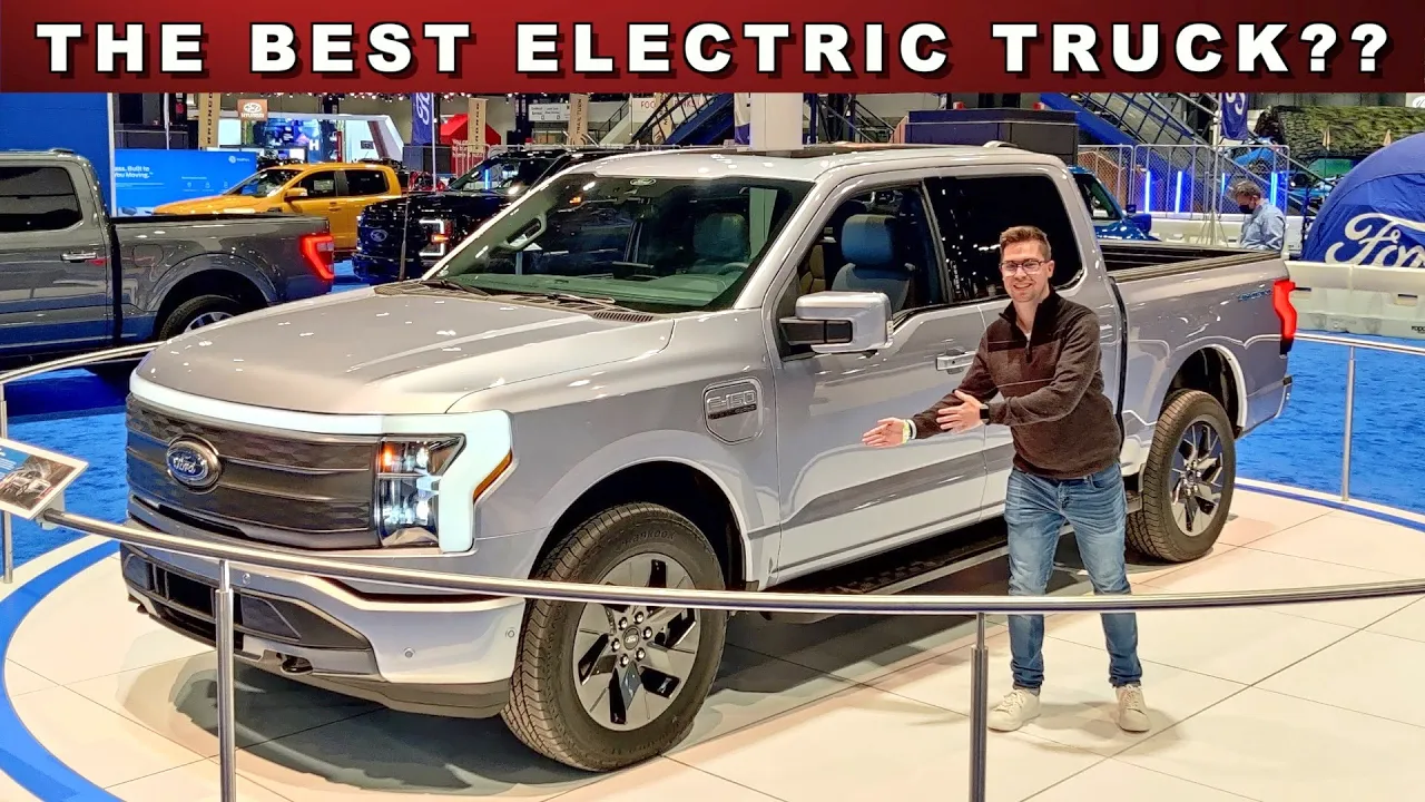 2022 Ford F-150 Lightning // Is this BETTER than Silverado EV??