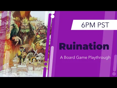 Mad Max the board game? Ruination live playthrough