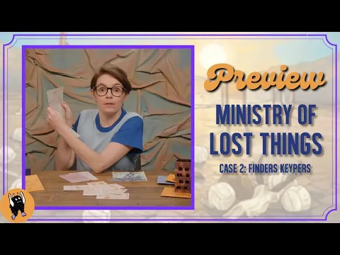 Ministry of Lost Things Case 2: Finders Keypers | Board Game Preview