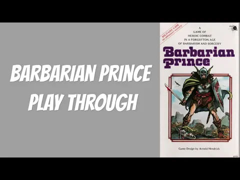 Barbarian Prince - Play Through