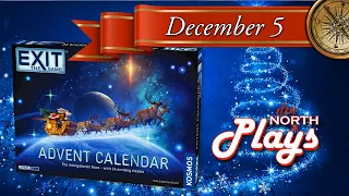 Exit The Game 2025 Advent Calendar: The Intergalactic Race (December 5) Board Game Gameplay