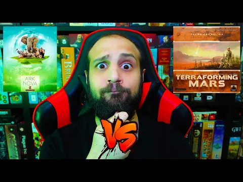 Ark Nova VS Terraforming Mars - DRAFT su MARTE o COMBO nello ZOO?