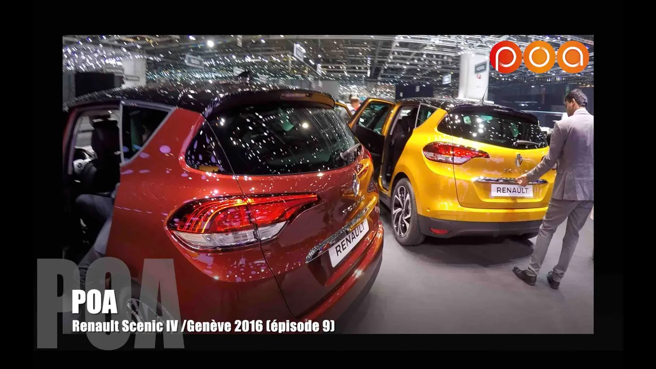 Nouveau Renault Scenic 4 2016 - Salon de Genève 2016 9/20